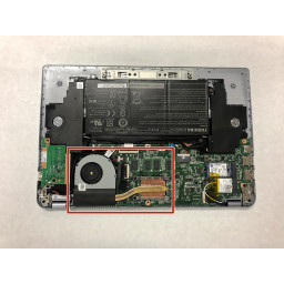Замена радиатора Toshiba CB35-C3300